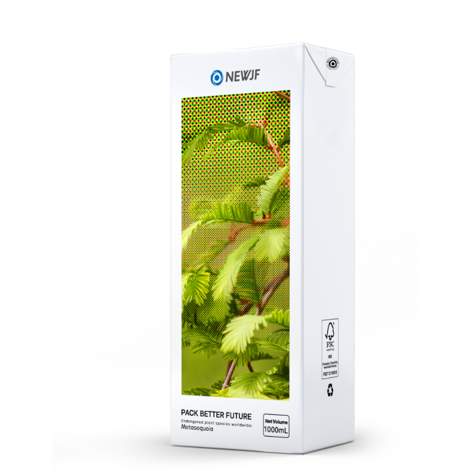 Brick Aseptic Packages (Slim) 1000ml Modern and Space Saving Aseptic Packaging